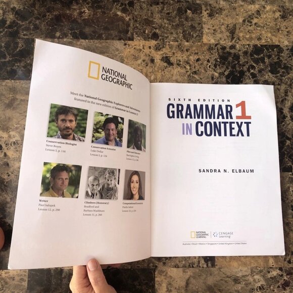 Grammar 1 In Context 6th Edi Sandra N. Elbaum 2017 Student Book Paperback - Picture 7 of 10
